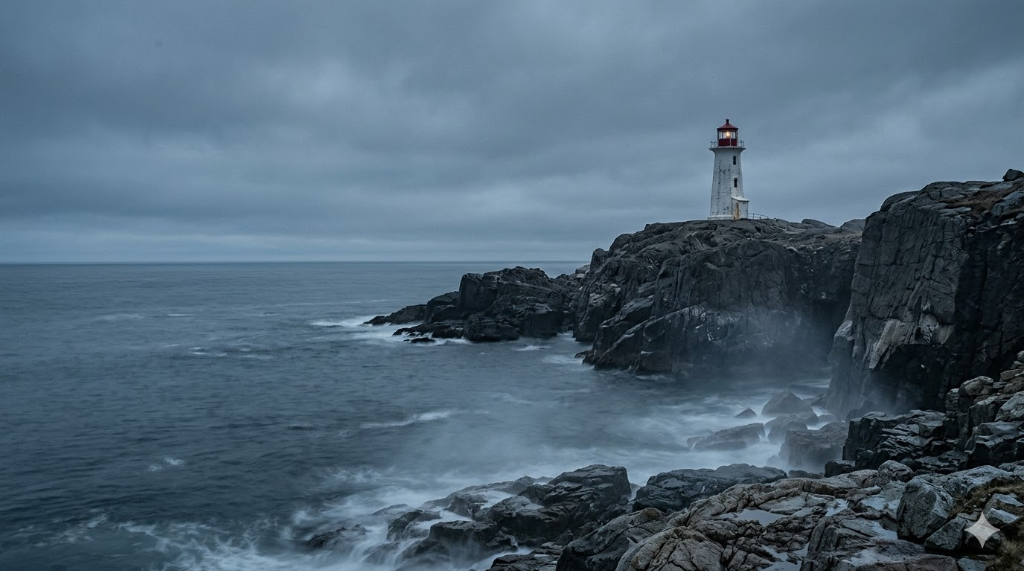 Leuchtturm als Symbol für Resilienz